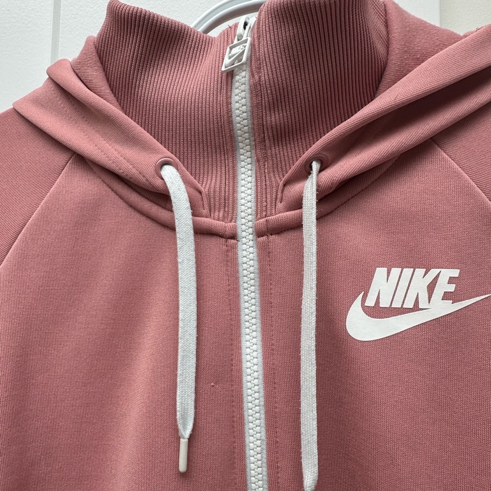 Nike Women's Dusty Rose Hoodie Jacket - Picture 2 of 7
